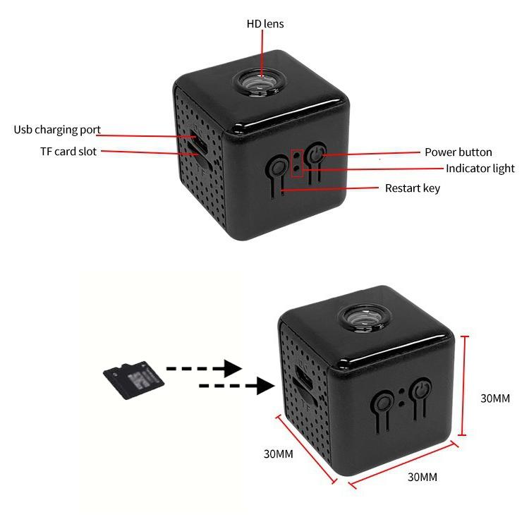 Modern Tech Cube Smart Home Camera
