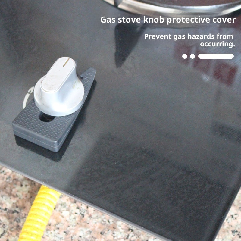 Gas Stove Knob Safety Security Lock Household