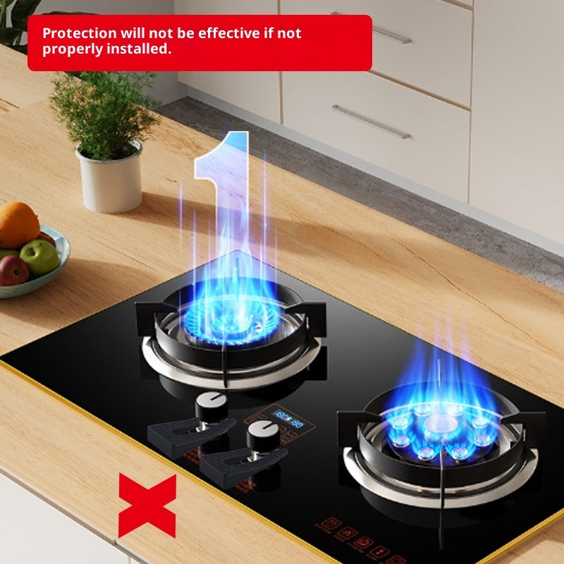 Gas Stove Knob Safety Security Lock Household
